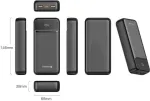Power Line II 20000 mAh Black