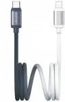 Bicolor Series SJ757 PD 30W  USB-C / Lightning 1.2m Black/White