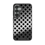 Spoiled - Samsung Galaxy S25 Plus Case, Elite Mirror Dark (Magnetic) / Silver