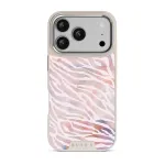 Sultry July - Zebra iPhone 17 Pro Case, Elite Light (MagSafe) / Silver