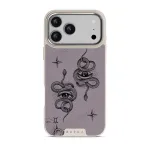 Gemini - iPhone 17 Pro Max Case, Elite Light (MagSafe) / Silver / Purple