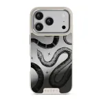 Poison - iPhone 17 Pro Case, Elite Mirror Light (MagSafe) / Silver