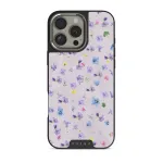 Wildflower - iPhone 16 Pro Case, Elite Dark (MagSafe) / Silver