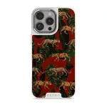 Morning Commute - Designer iPhone 16 Pro Max Case, Elite Light (MagSafe) / Silver