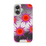 Sunset Glow - iPhone 16 Case, Elite Mirror Light (MagSafe) / Silver