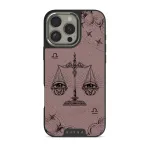 Libra - iPhone 16 Pro Max Case, Elite Dark (MagSafe) / Silver / Pink