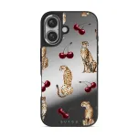 Cougar - iPhone 16 Case, Elite Mirror Dark (MagSafe) / Silver