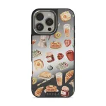 Sunny Side Up - iPhone 16 Pro Case, Elite Mirror Dark (MagSafe) / Silver