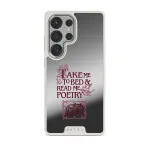 Read Me - Samsung Galaxy S25 Ultra Case, Elite Mirror Light (Magnetic) / Silver