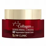 3W CLINIC_Collagen 3D Regeneration Capsule Cream &ndash; kapslikujuline n&auml;okreem kollageeniga, 55 g