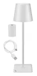 Beper P201UTP112 2-in-1 laetav laualamp LED-valgustiga, 2 W, 3 valgustusrežiimi, USB-C, IPX4