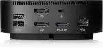 HP USB-C/A universaalne DisplayLinki dokk G2 120 W &ndash; 4x USB 3.0, 1x USB-C, 2x DisplayPort, 1x HDMI 2.0, 1x RJ-45, 1x kombineeritud helipistikupesa, kahe monitori tugi, Apple MAC-iga &uuml;hilduv