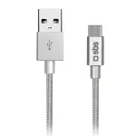 Kaabel SBS USB A - USB C, 1,5m hall