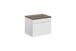 Comad Iconic White riputatav vannitoakapp t&ouml;&ouml;pinnaga, 80 cm, valge