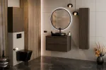 80 cm laiune valamu all olev kapp 2 sahtliga &bdquo;Terra Villa&ldquo; 82-80-46-2s