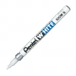 P&uuml;siv marker PENTEL WHITE, valge, tk.