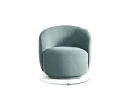 Swivel Armchair, "Savona", 1 Seat, 69x72.5x70.5 Made in Europe