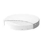Ovaalne beebivoodi madrats Basic Small