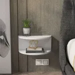 &Ouml;&ouml;kapp, Hanah Home, valge, 45 x 19,6 x 23,8