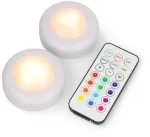 &bdquo;BambuLab&ldquo; RGBW LED-lampide komplekt koos kaugjuhtimispuldiga &ndash; KC007 &ndash; 16 v&auml;rvi &ndash; 62,2 x 27,6 mm &ndash; 2 tk &ndash; &bdquo;Bambu Lab&ldquo;}