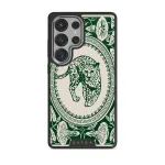Antique - Samsung Galaxy S25 Ultra Case, Elite Dark (Magnetic) / Silver