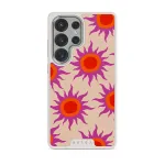 Sunset Glow - Samsung Galaxy S25 Ultra Case, Elite Light (Magnetic) / Silver