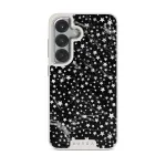 Starry Night - Stars Samsung Galaxy S25 Case, Elite Light (Magnetic) / Silver
