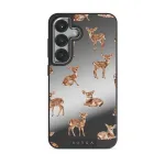 Bambi - Samsung Galaxy S25 Plus Case, Elite Mirror Dark (Magnetic) / Silver