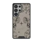 Aries - Samsung Galaxy S25 Ultra Case, Elite Dark (Magnetic) / Silver / Nude