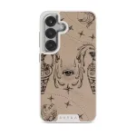 Aquarius - Samsung Galaxy S25 Plus Case, Elite Light (Magnetic) / Silver / Beige