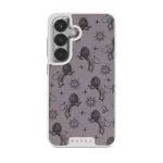 Leo - Samsung Galaxy S25 Case, Elite Light (Magnetic) / Silver / Purple