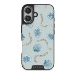 Nerida - iPhone 16 Plus Case, Elite Dark (MagSafe) / Silver