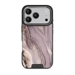 Golden Taupe - Fashion iPhone 17 Pro Case, Elite Dark (MagSafe) / Silver