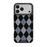 Trouble - iPhone 17 Pro Max Case, Elite Dark (MagSafe) / Silver