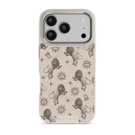Leo - iPhone 17 Pro Case, Elite Light (MagSafe) / Silver / Nude