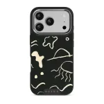 Eclipse - iPhone 17 Pro Case, Elite Dark (MagSafe) / Silver