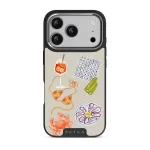 Seaside Muse - iPhone 17 Pro Case, Elite Dark (MagSafe) / Silver