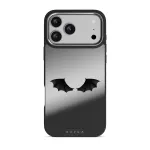 Wingspan - iPhone 17 Pro Max Case, Elite Mirror Dark (MagSafe) / Silver