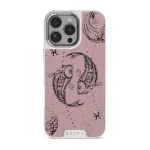Pisces - iPhone 16 Pro Max Case, Elite Light (MagSafe) / Silver / Pink