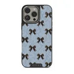 Fashionista - iPhone 16 Pro Case, Elite Dark (MagSafe) / Silver