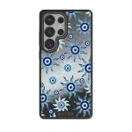 Blue Gaze - Samsung Galaxy S25 Ultra Case, Elite Mirror Dark (Magnetic) / Gunmetal