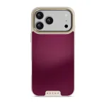 Dark Cherry - iPhone 17 Pro Max Case, Elite Light (MagSafe) / Gold
