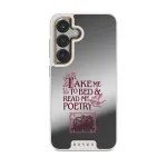 Read Me - Samsung Galaxy S25 Case, Elite Mirror Light (Magnetic) / Gold