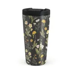 District Wildflowers - Travel Mug, 500 ml / Flap