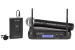 2-channel VHF microphone WR-358LD (1 x handheld mic + 1x clip)
