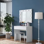 Meigilaud, Hanah Home, BJ121, valge, 90 x 76,8 x 45