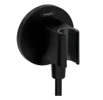 Hansgrohe Fixfit seina-du&scaron;iliitmik koos kinnitusega, mattmust, 26888670