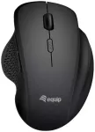 "Equip Komfortmaus Wireless Dual Mode 6Btn parempoolne, must"