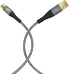 "EFB USB-A- ja USB-C-kaabel, 60 W, QC 3A, 2 m, hall"