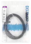 DELTACO DisplayPort DP1.4 painduv kaabel, 2 m, must / DP-1020D-FLEX / 1903048